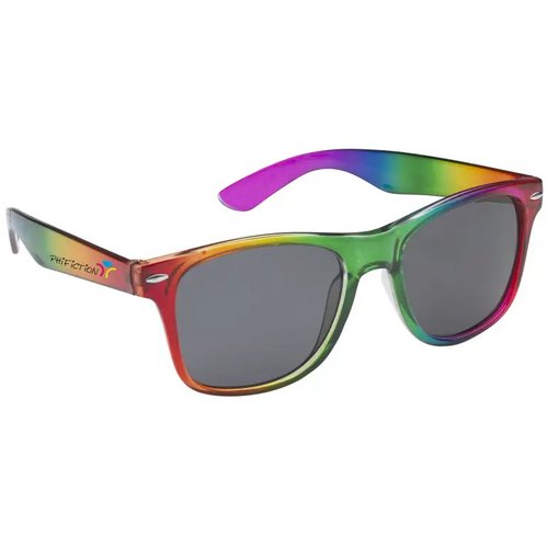 Regenboog Zonnebril Veelkleurig