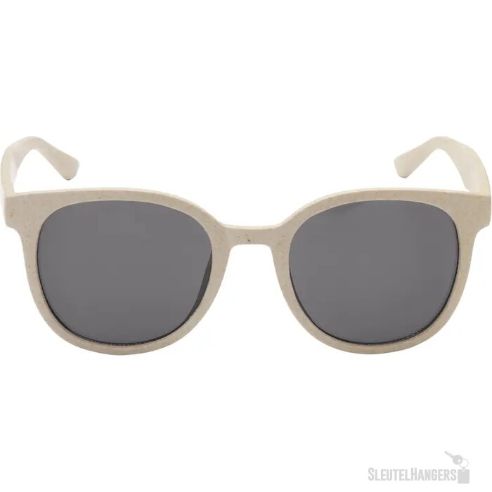 Modieuze Tarwestro Zonnebril Naturel