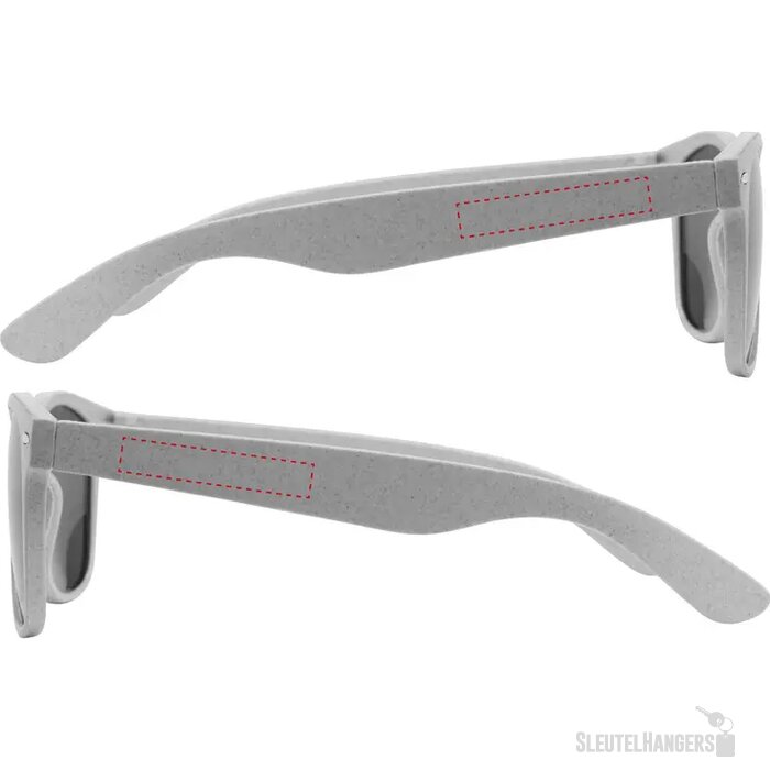 Eco Zonnebril Van Tarwestro Naturel