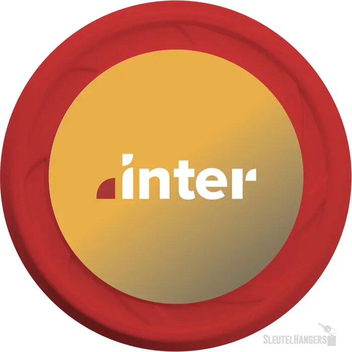 Recycled Plastic Frisbee Rood