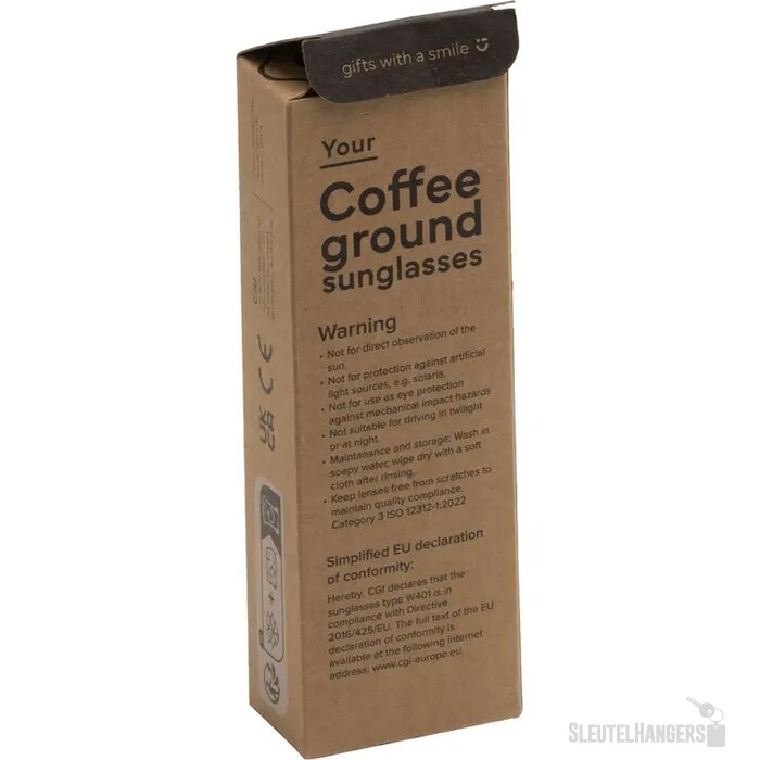 Zonnebril Van Organische Materialen Zwart