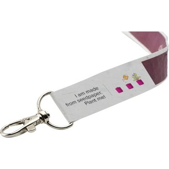 Seed Paper Lanyard Keycord Wit