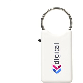 Safe Grs Recycled Key Ring Sleutelhanger Wit Safe Grs Recycled Key Ring Sleutelhanger Wit