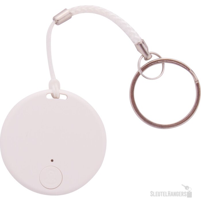 Goedkope bluetooth tracker sleutelhanger Wit