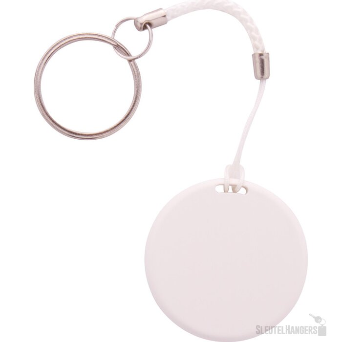 Goedkope bluetooth tracker sleutelhanger Wit