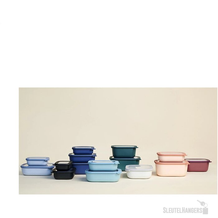 Rechthoekige Mepal Broodtrommel Blauw