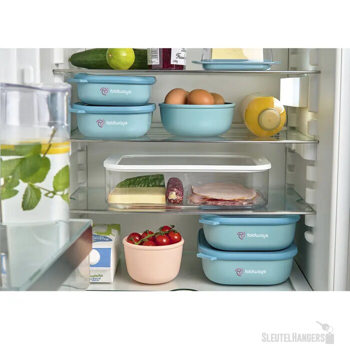 Rechthoekige Mepal Broodtrommel Kobaltblauw