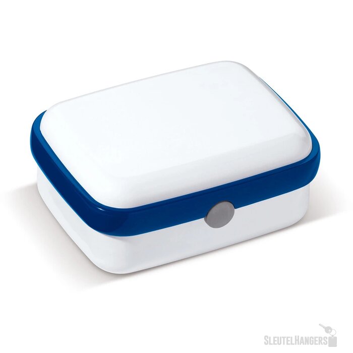 Broodtrommel Fresh 1000ml wit / blauw