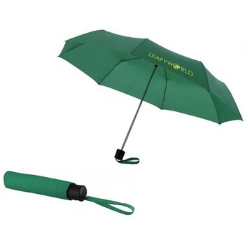 Opvouwbare paraplu met hoes Groen Opvouwbare paraplu met hoes Groen