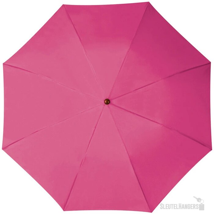 Opvouwbare paraplu met hoes Paars