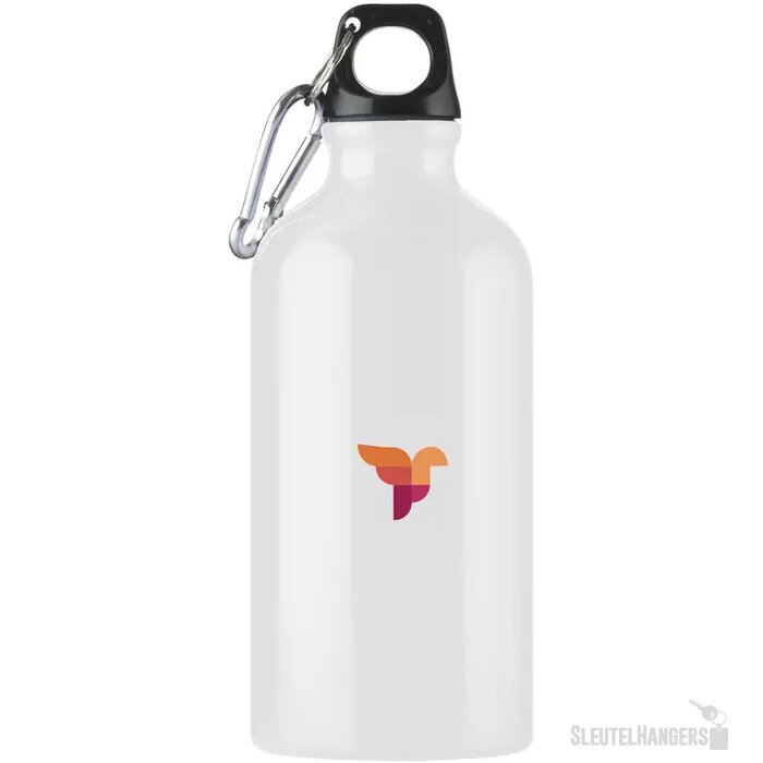 Gerecycled Aluminium Waterfles (500 Ml) Wit