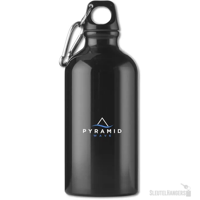 Gerecycled Aluminium Waterfles (500 Ml) Zwart