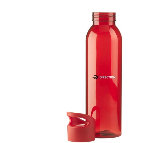 Kunststof Waterfles Met Schroefdop (650 Ml) Rood