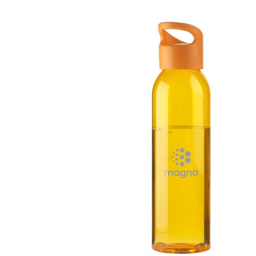 Kunststof Waterfles Met Schroefdop (650 Ml) Oranje
