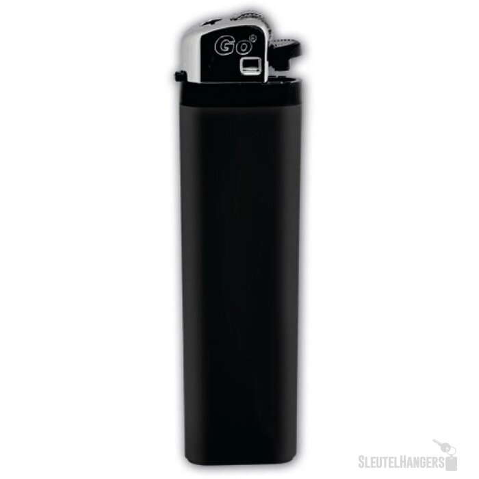Aansteker GO wegwerp zwart