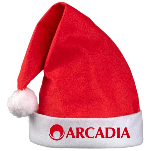 Vilten kerstmuts Rood