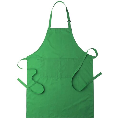 Schort met voorvakken Groen