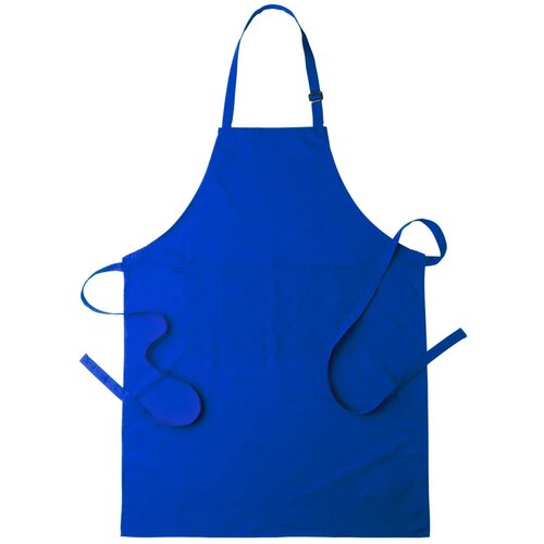 Schort met voorvakken Blauw