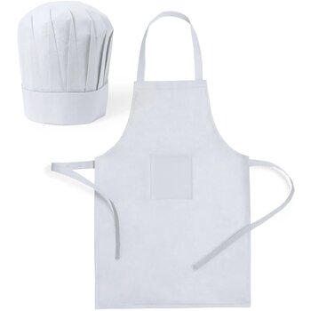 Kinder Koksmuts En Schort Wit Kinder Koksmuts En Schort Wit