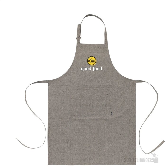 Eco Schort Van Gemêleerd Katoen Grijs