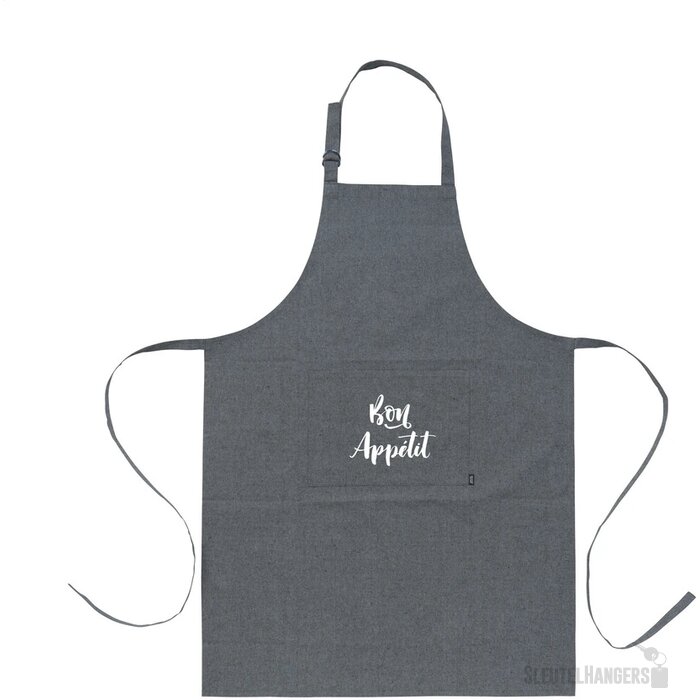 Eco Schort Van Gemêleerd Katoen Donkergrijs