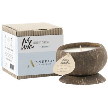 We Love The Planet Coconut Candle Kaars Wit