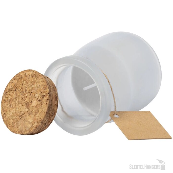 Geurkaars In Elegant Potje Wit