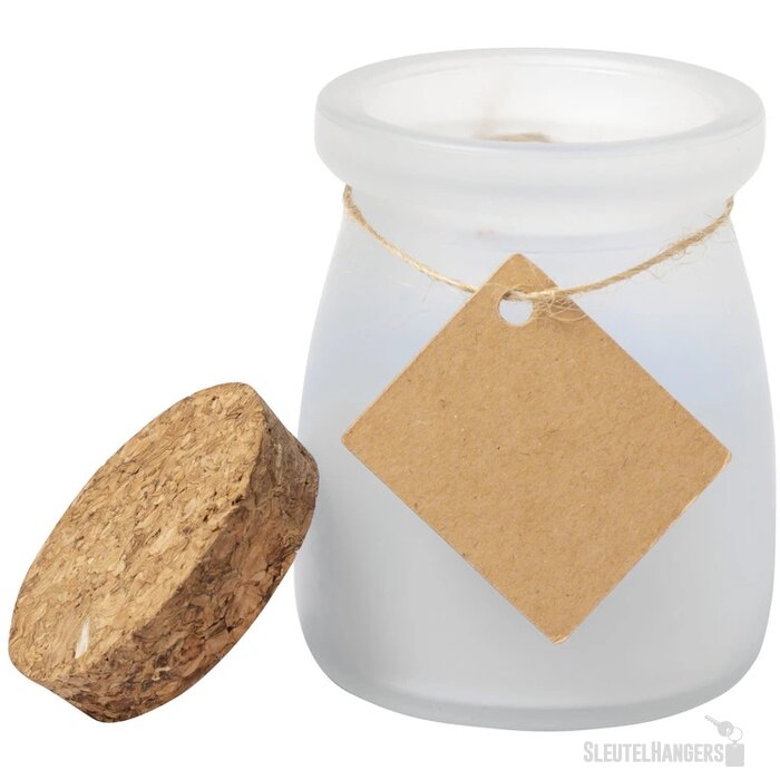 Geurkaars In Elegant Potje Wit