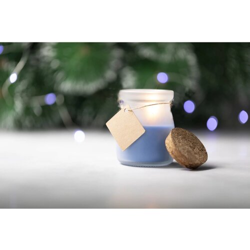 Geurkaars In Elegant Potje Blauw