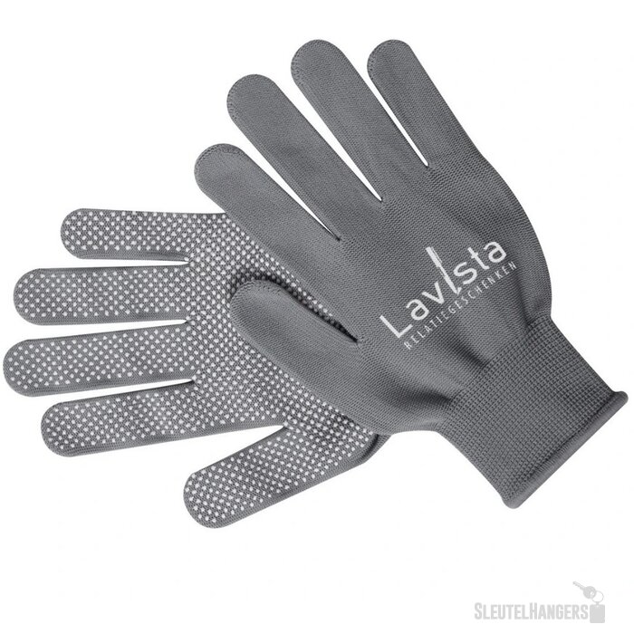 Handschoenen Met Anti-Slip Coating Grijs