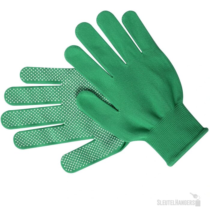 Handschoenen Met Anti-Slip Coating Groen