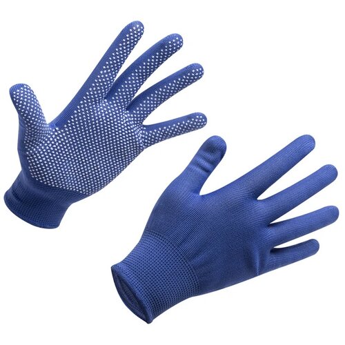 Handschoenen Met Anti-Slip Coating Blauw