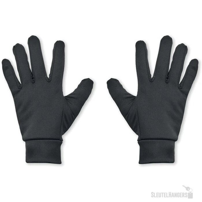 Sporthandschoenen met touchfunctie Zwart