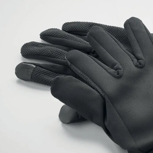Sporthandschoenen met touchfunctie Zwart