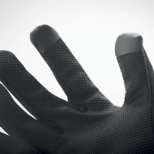Sporthandschoenen met touchfunctie Zwart