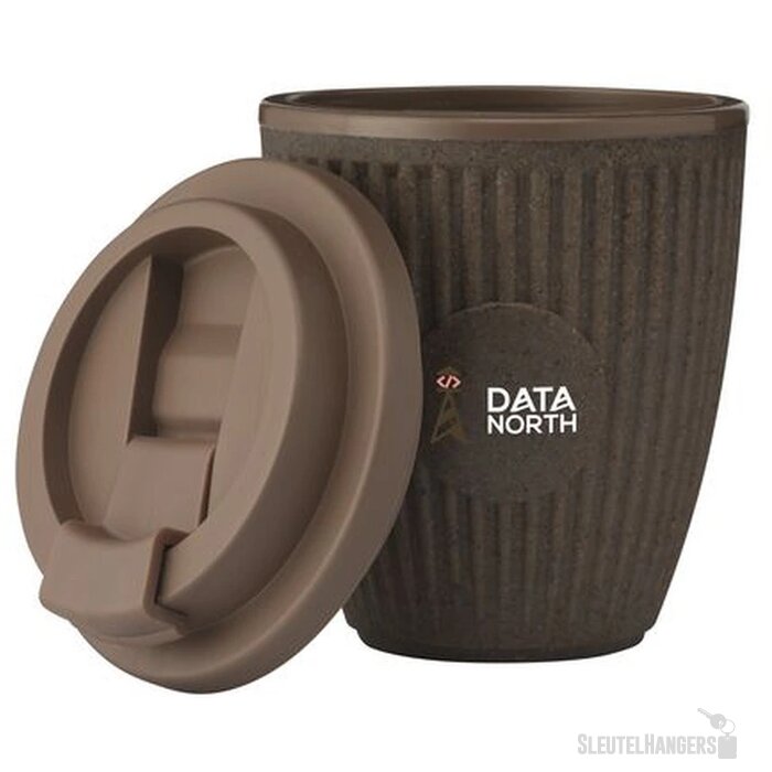 Composteerbare Koffiebeker To Go (250 Ml) Bruin