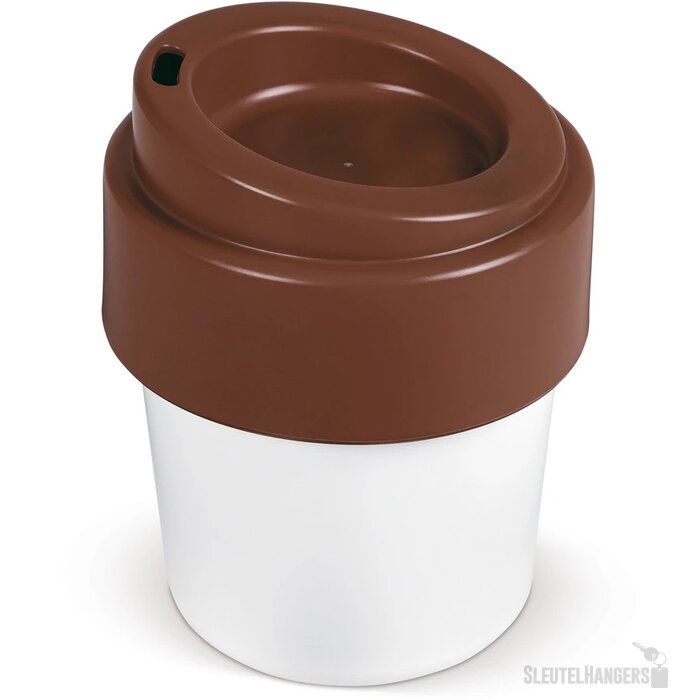 Goedkope koffiebeker to go (240 ml) Bruin