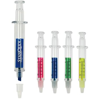 Markeerstift in spuit-vorm Blauw