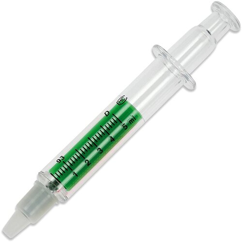Markeerstift in spuit-vorm Groen