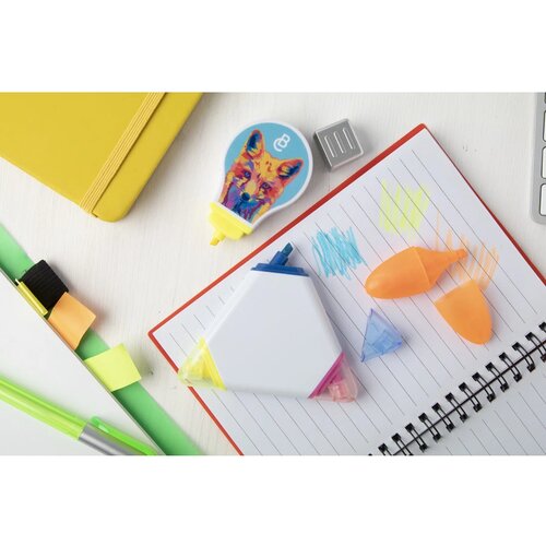 Driehoek Highlighter Wit