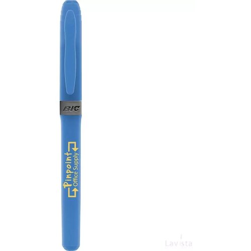 BIC Brite Liner Grip Markeerstift Lichtblauw