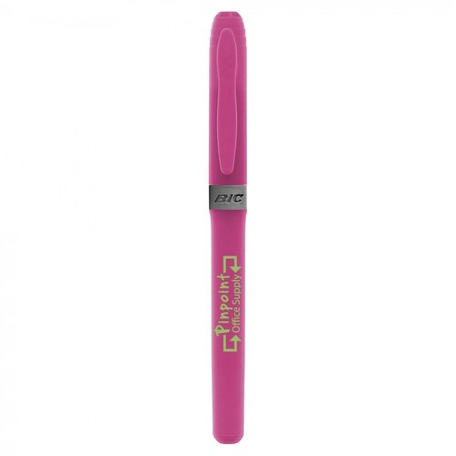 BIC Brite Liner Grip Markeerstift Roze