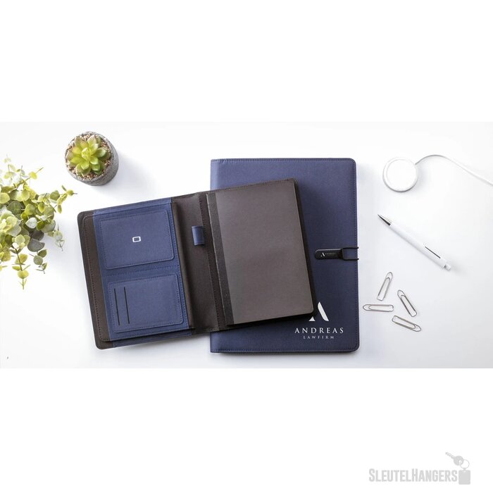 Moderne Schrijfmap Van Rpet (A5) Blauw