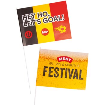 Zwaaivlaggetjes 21 x 31 cm