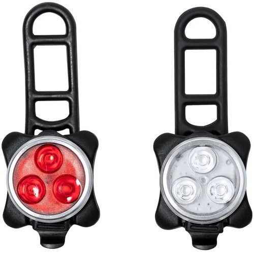 Usb Oplaadbare Fietslampjes Zwart