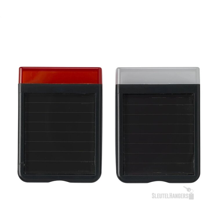 Solar Fietslampen Op Zonne-Energie Zwart