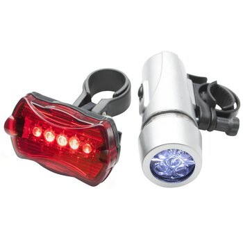 Afneembare Fietsverlichting Zwart