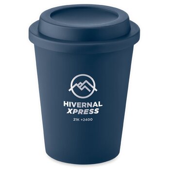 Dubbelwandige thermosbeker (300 ml) Kobaltblauw