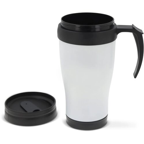 Auto thermosbeker (350 ml) Wit
