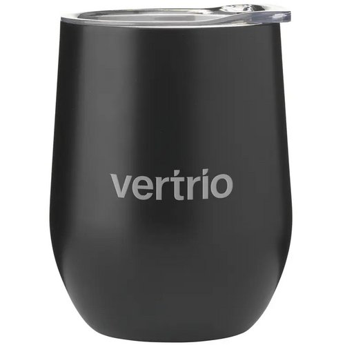 Gerecyclede Rvs Thermosbeker (350 Ml) Zwart